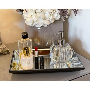 Perfume trays store bedroom